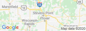 Stevens Point map